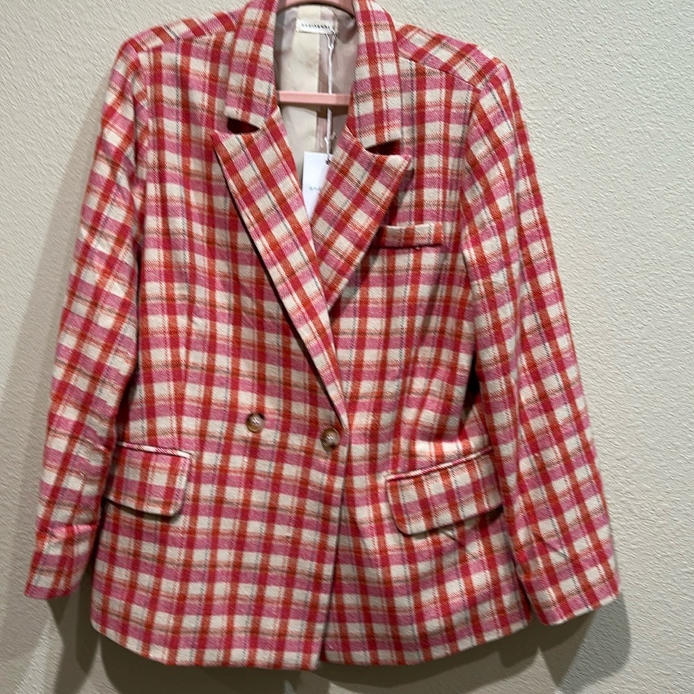 Nwt “And The Why” boutique brand gorgeous blazer with pockets. Size large.